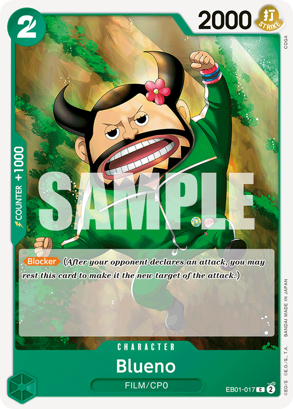 Blueno — EB01-017 EB01-017