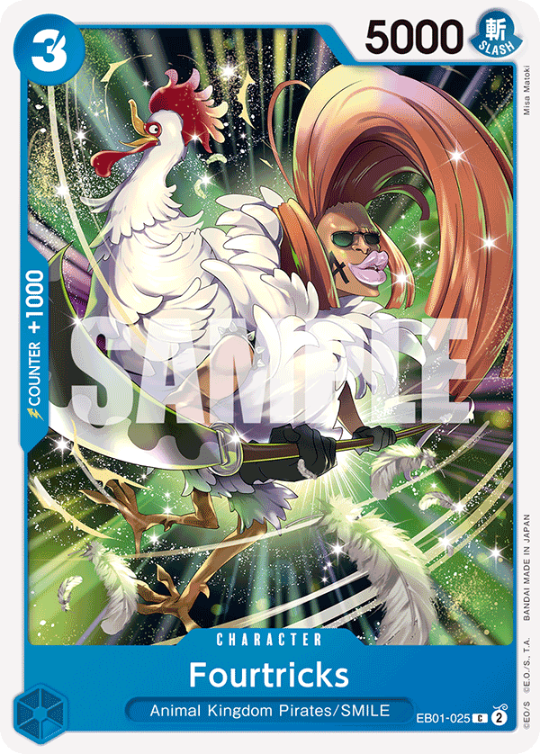 Fourtricks — EB01-025 EB01-025