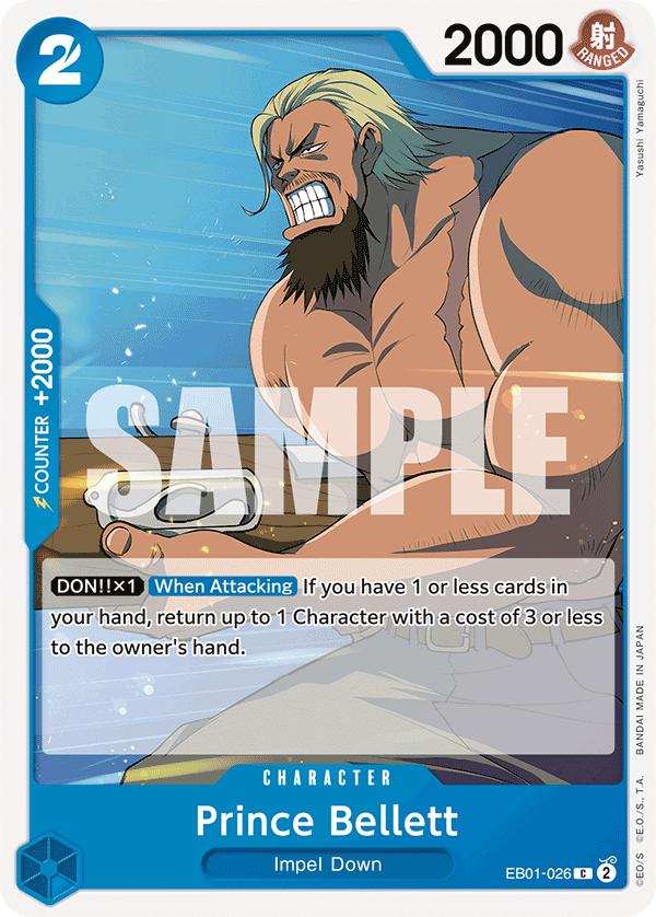 Prince Bellett — EB01-026 EB01-026
