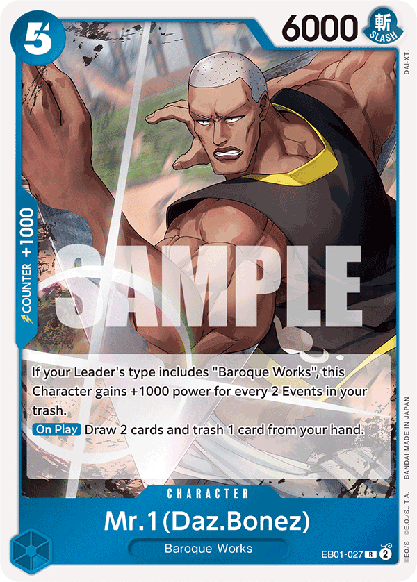 Mr.1(Daz.Bonez) — EB01-027 EB01-027
