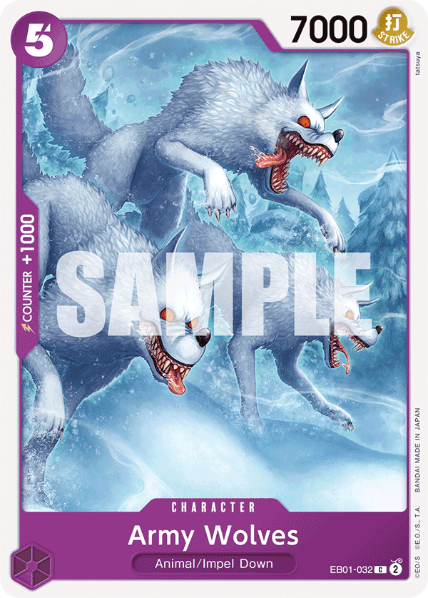 Army Wolves — EB01-032 EB01-032