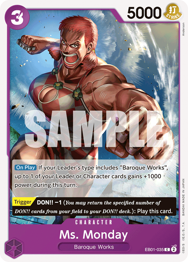 Ms. Monday — EB01-035 EB01-035