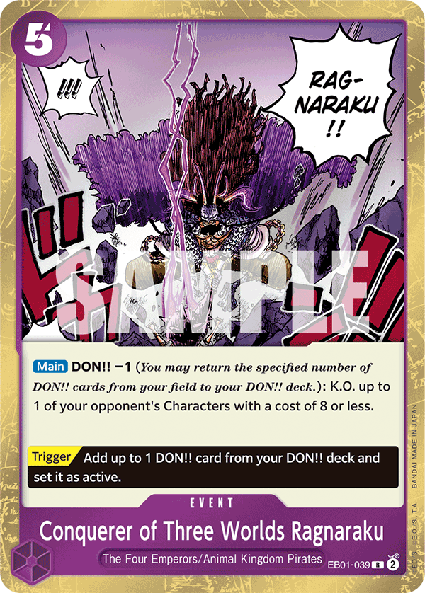 Conquerer of Three Worlds Ragnaraku — EB01-039 EB01-039