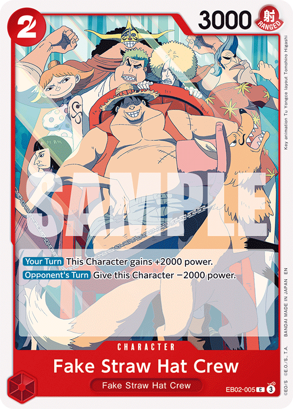 Fake Straw Hat Crew — EB02-005 EB02-005