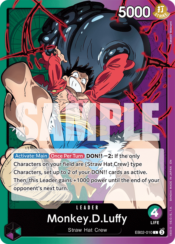 Monkey.D.Luffy — EB02-010 EB02-010