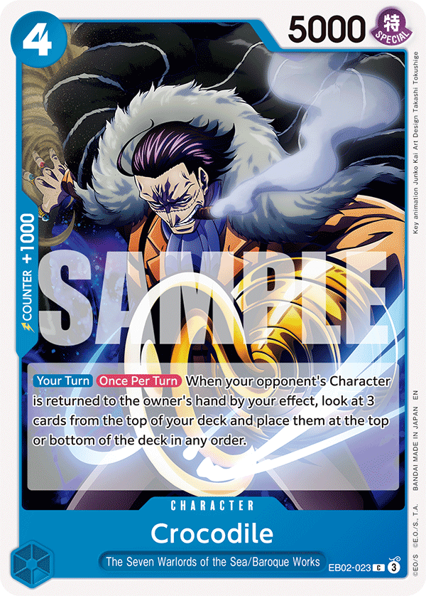 Crocodile — EB02-023 EB02-023