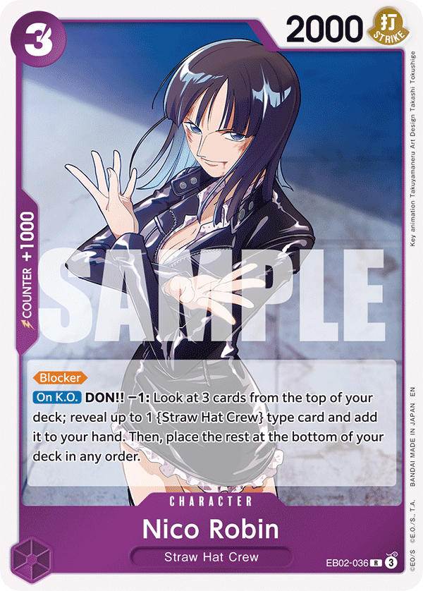 Nico Robin — EB02-036 EB02-036