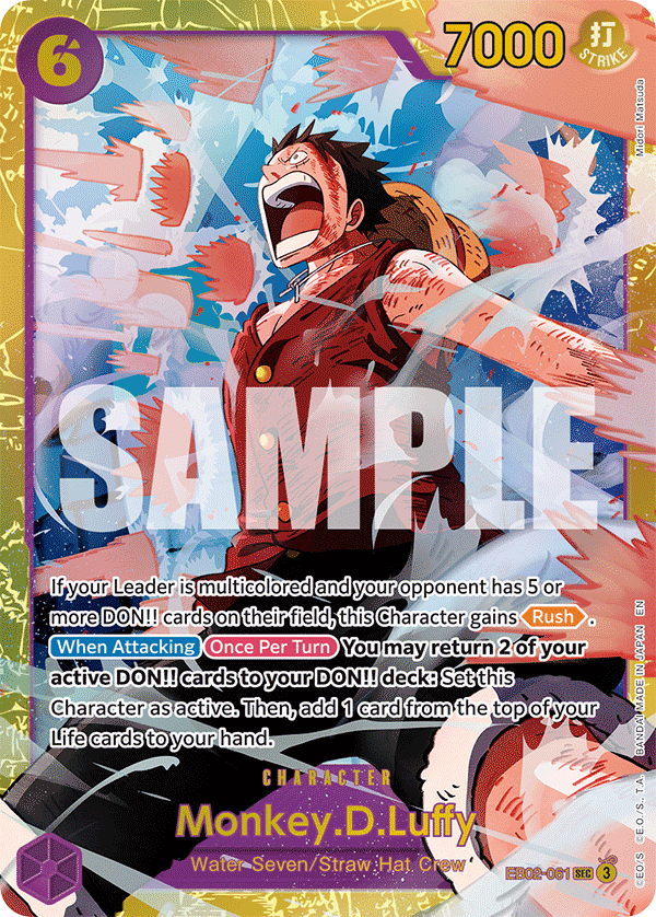 Monkey.D.Luffy — EB02-061 EB02-061