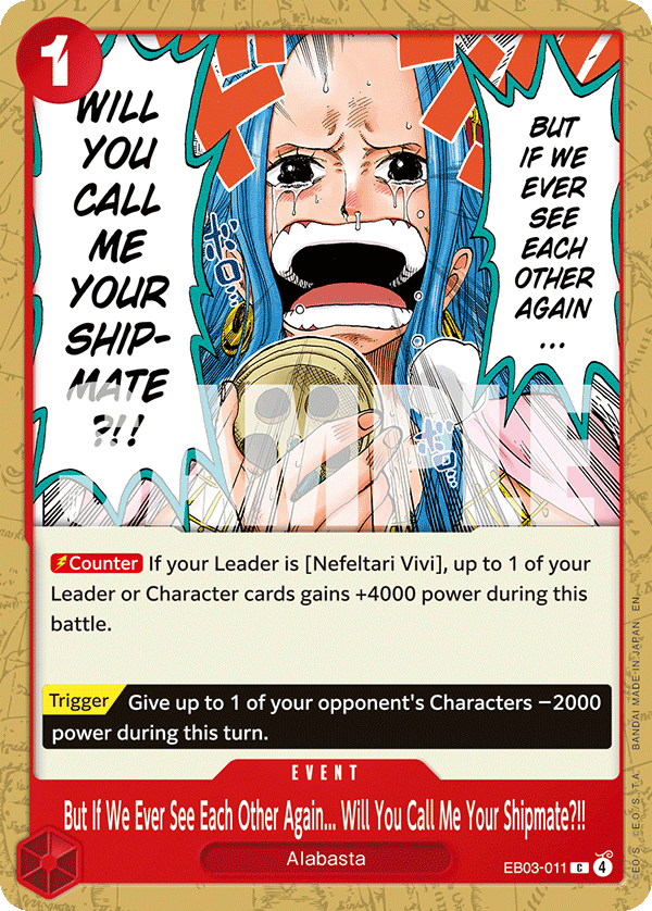 But If We Ever See Each Other Again... Will You Call Me Your Shipmate?!! — EB03-011 EB03-011