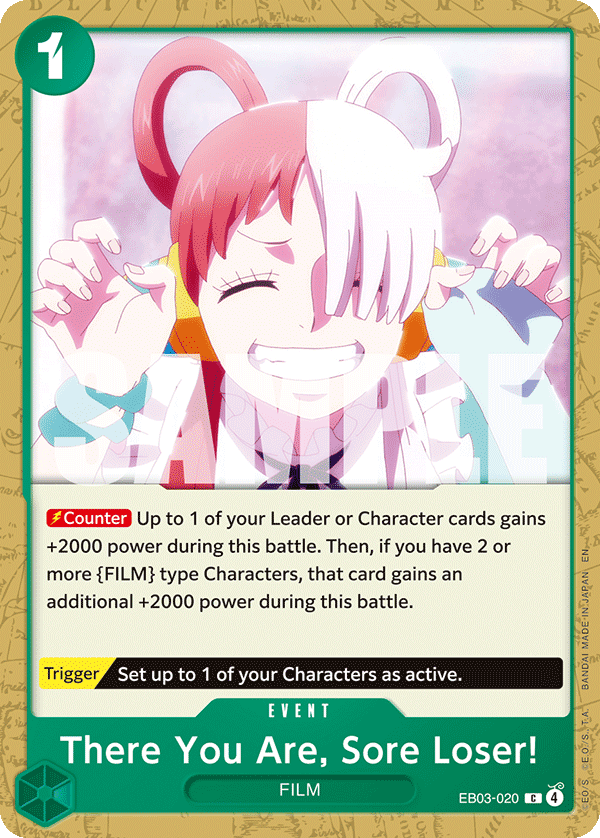 There You Are, Sore Loser! — EB03-020 EB03-020