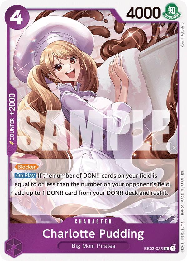 Charlotte Pudding — EB03-035 EB03-035