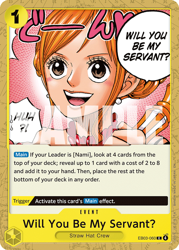 Will You Be My Servant? — EB03-060 EB03-060