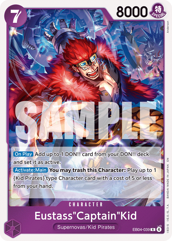 Eustass"Captain"Kid — EB04-039 EB04-039