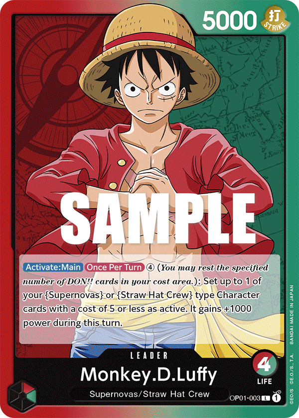 Monkey.D.Luffy — OP01-003 OP01-003
