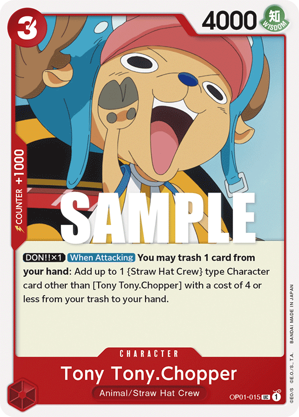 Tony Tony.Chopper — OP01-015 OP01-015