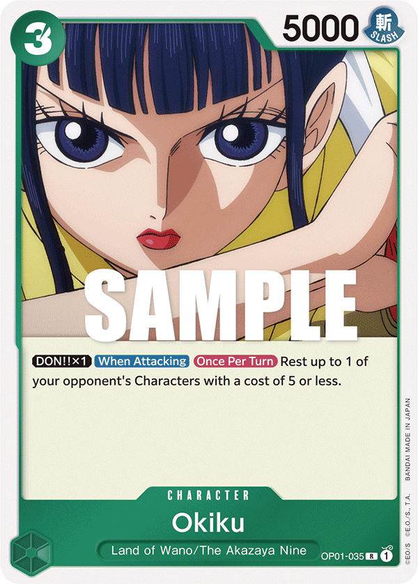 Okiku — OP01-035 OP01-035