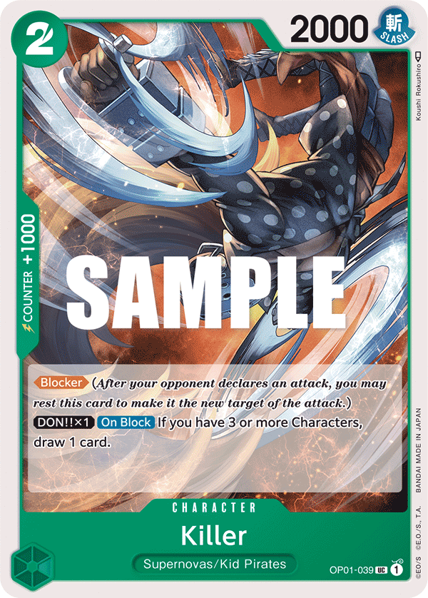 Killer — OP01-039 OP01-039