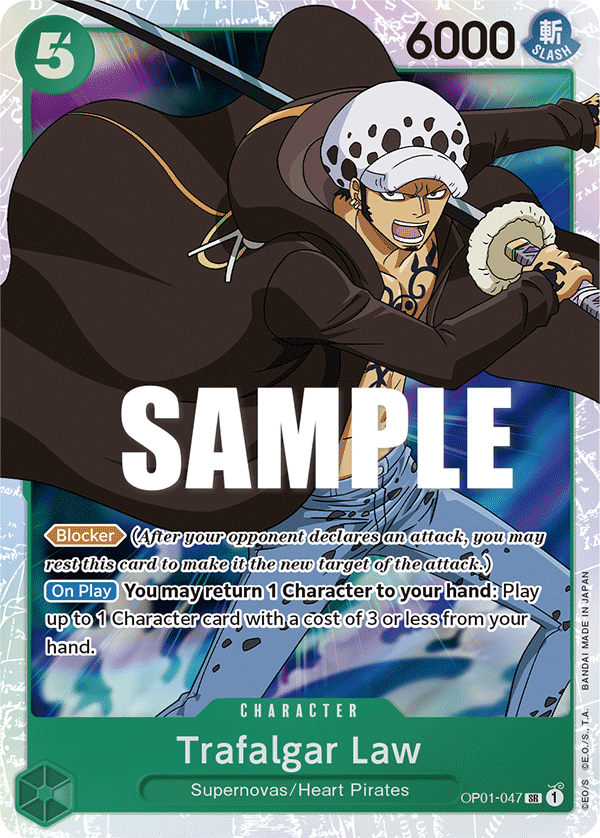 Trafalgar Law — OP01-047 OP01-047