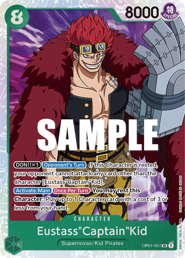 Eustass"Captain"Kid — OP01-051 OP01-051