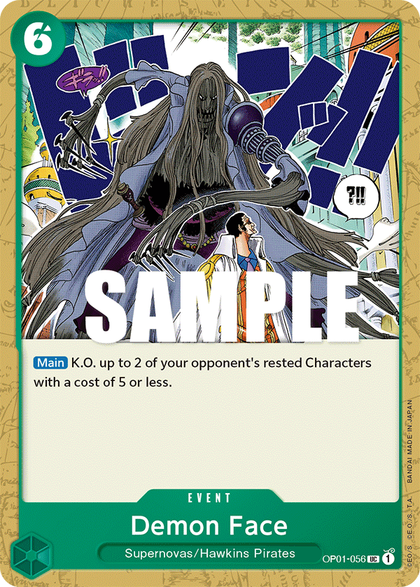 Demon Face — OP01-056 OP01-056