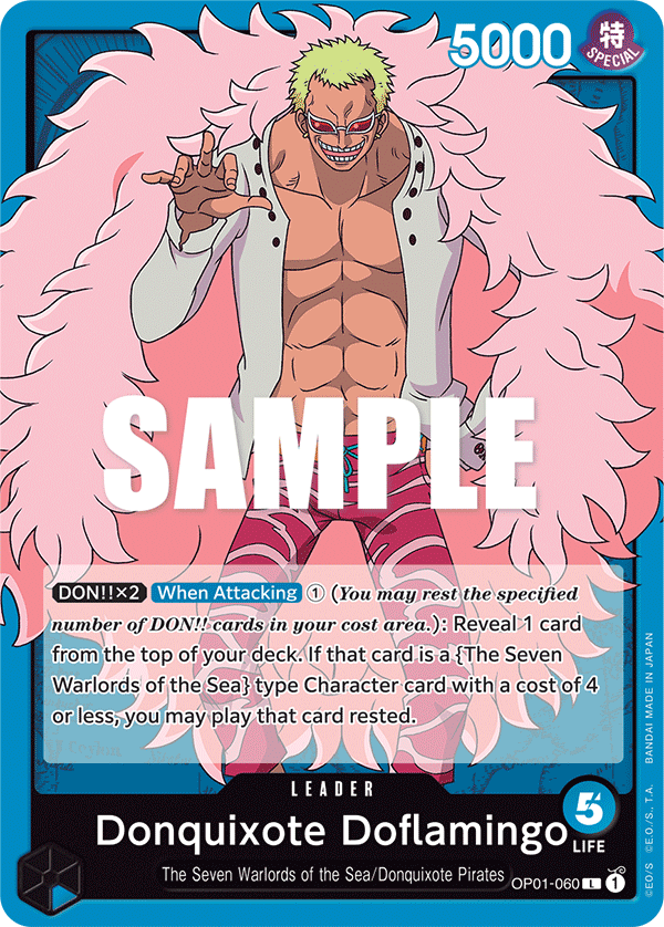 Donquixote Doflamingo — OP01-060 OP01-060