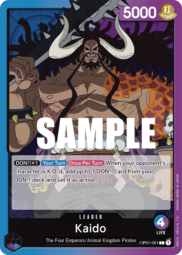 Kaido — OP01-061 OP01-061