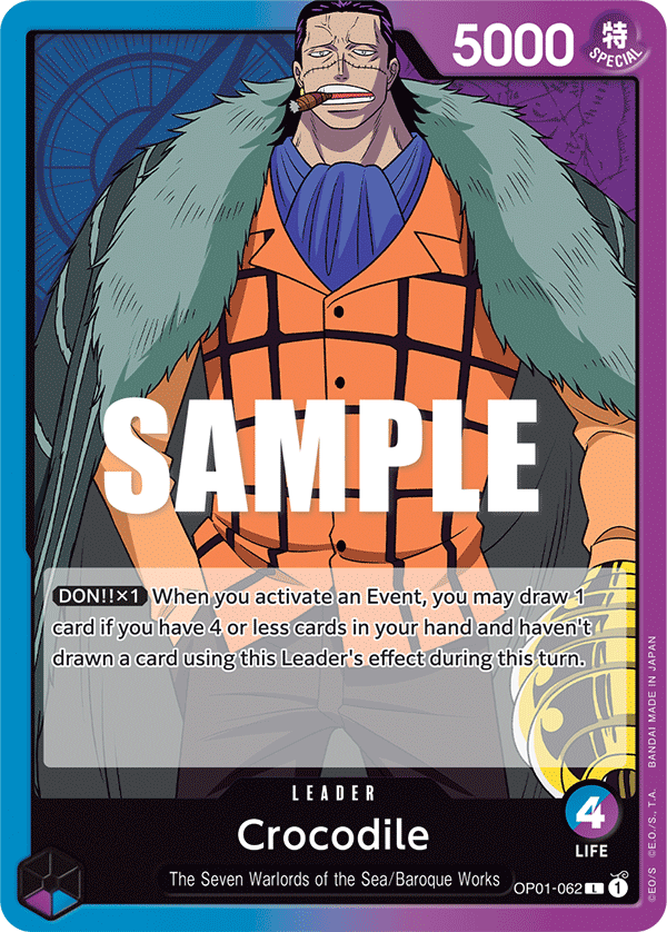 Crocodile — OP01-062 OP01-062