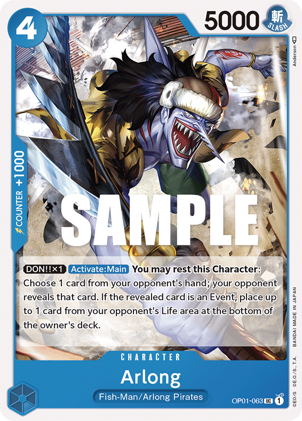 Arlong — OP01-063 OP01-063