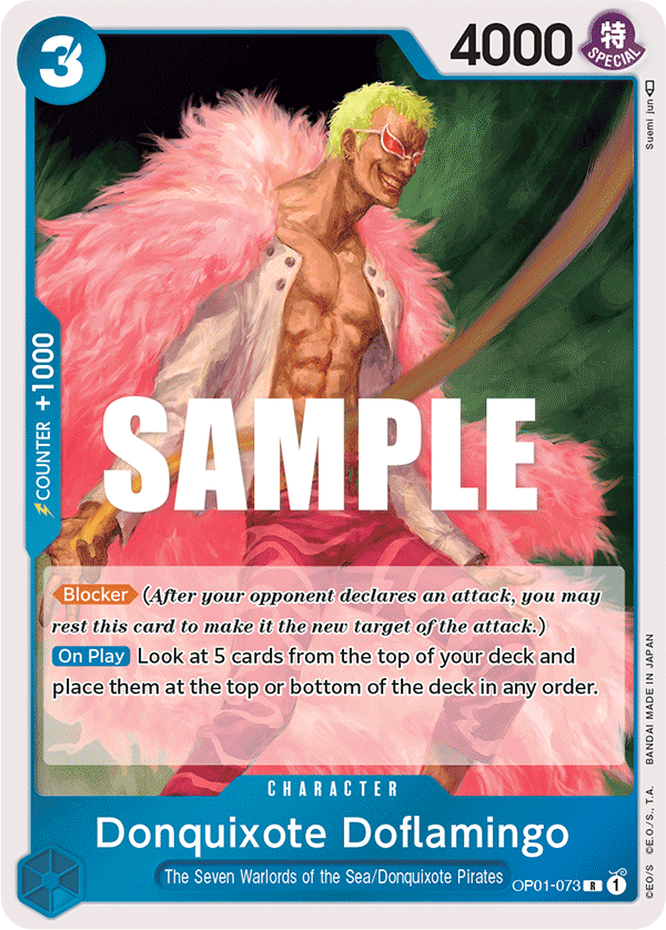 Donquixote Doflamingo — OP01-073 OP01-073