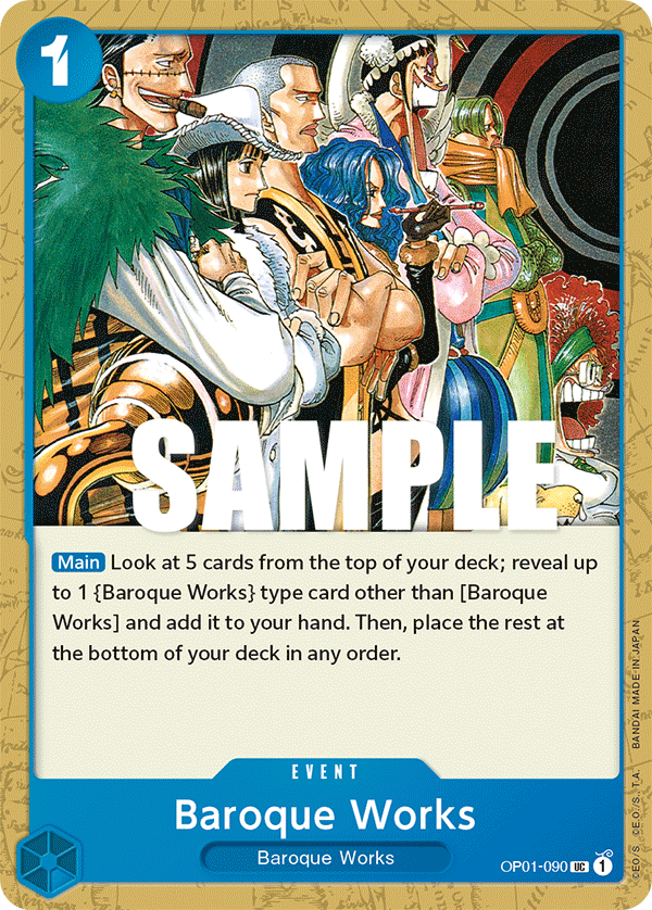 Baroque Works — OP01-090 OP01-090