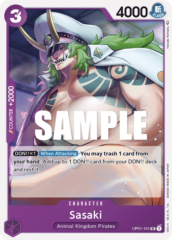 Sasaki — OP01-101 OP01-101