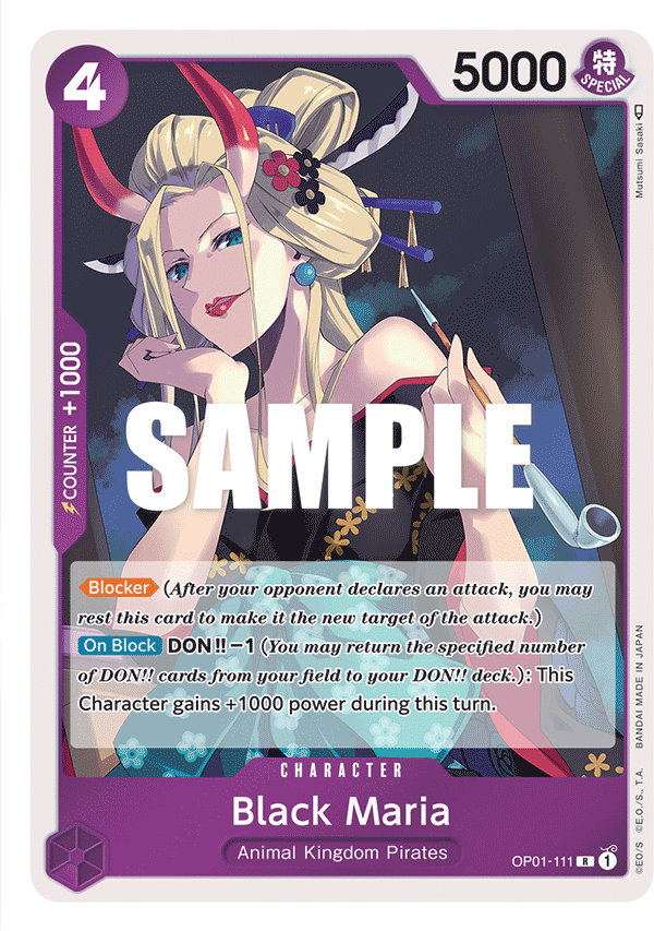 Black Maria — OP01-111 OP01-111