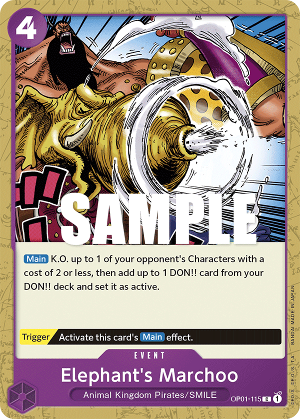 Elephant's Marchoo — OP01-115 OP01-115