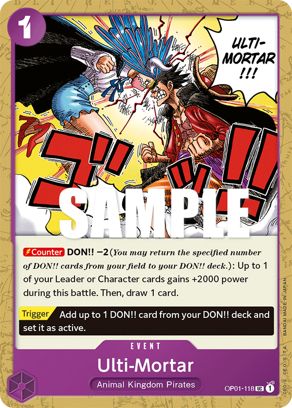 Ulti-Mortar — OP01-118 OP01-118