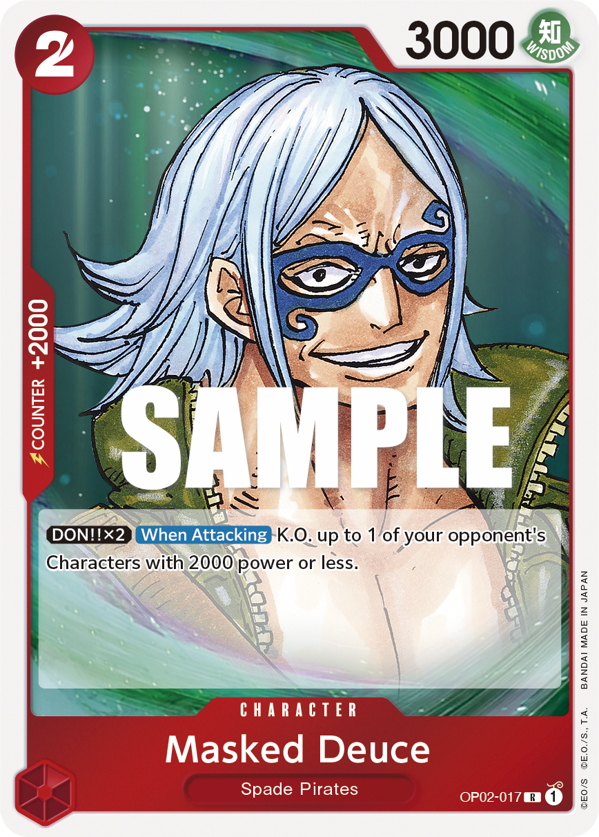 Masked Deuce — OP02-017 OP02-017