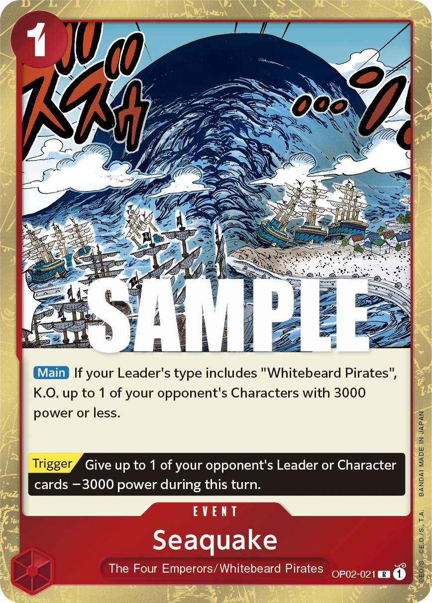 Seaquake — OP02-021 OP02-021