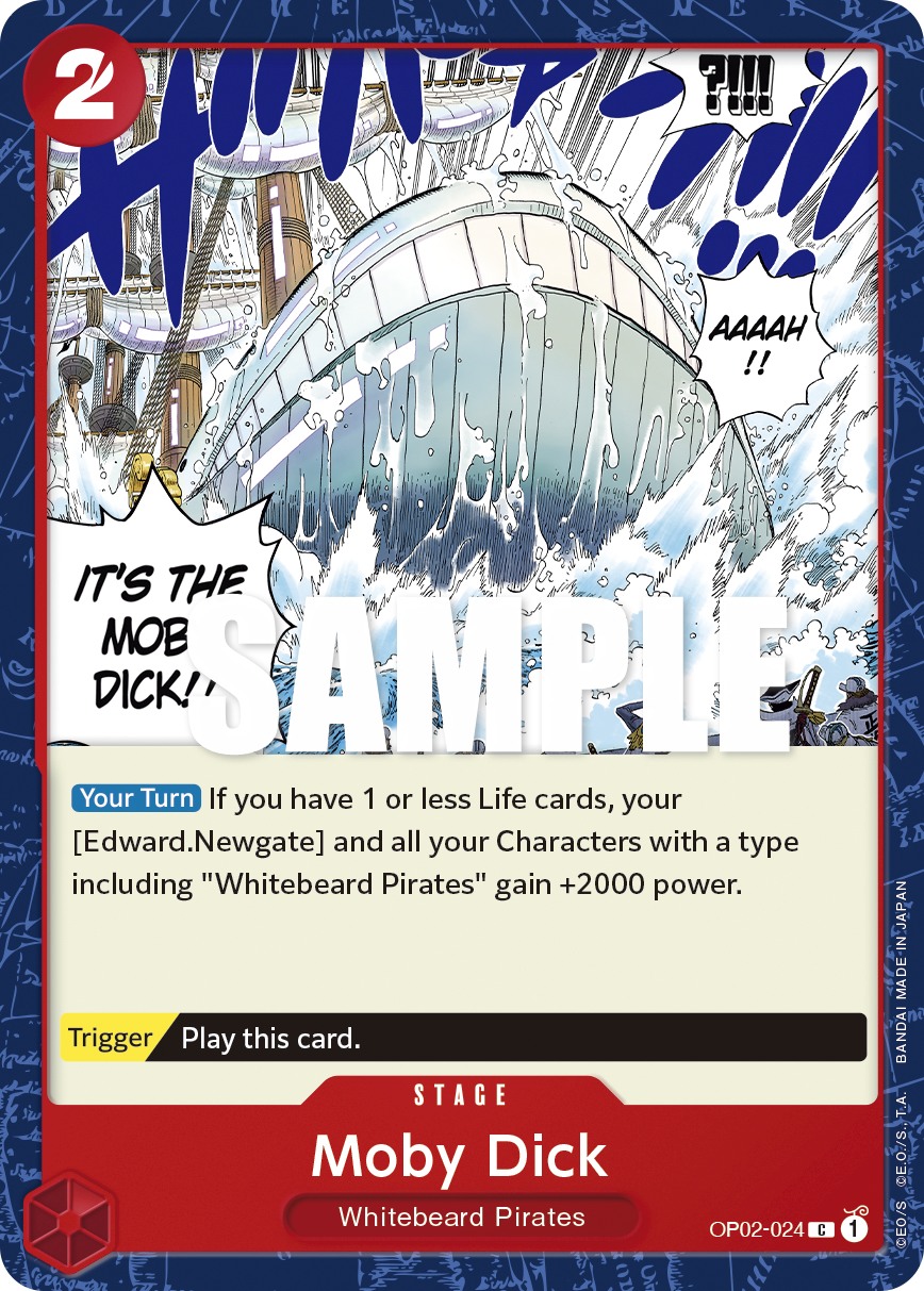 Moby Dick — OP02-024 OP02-024