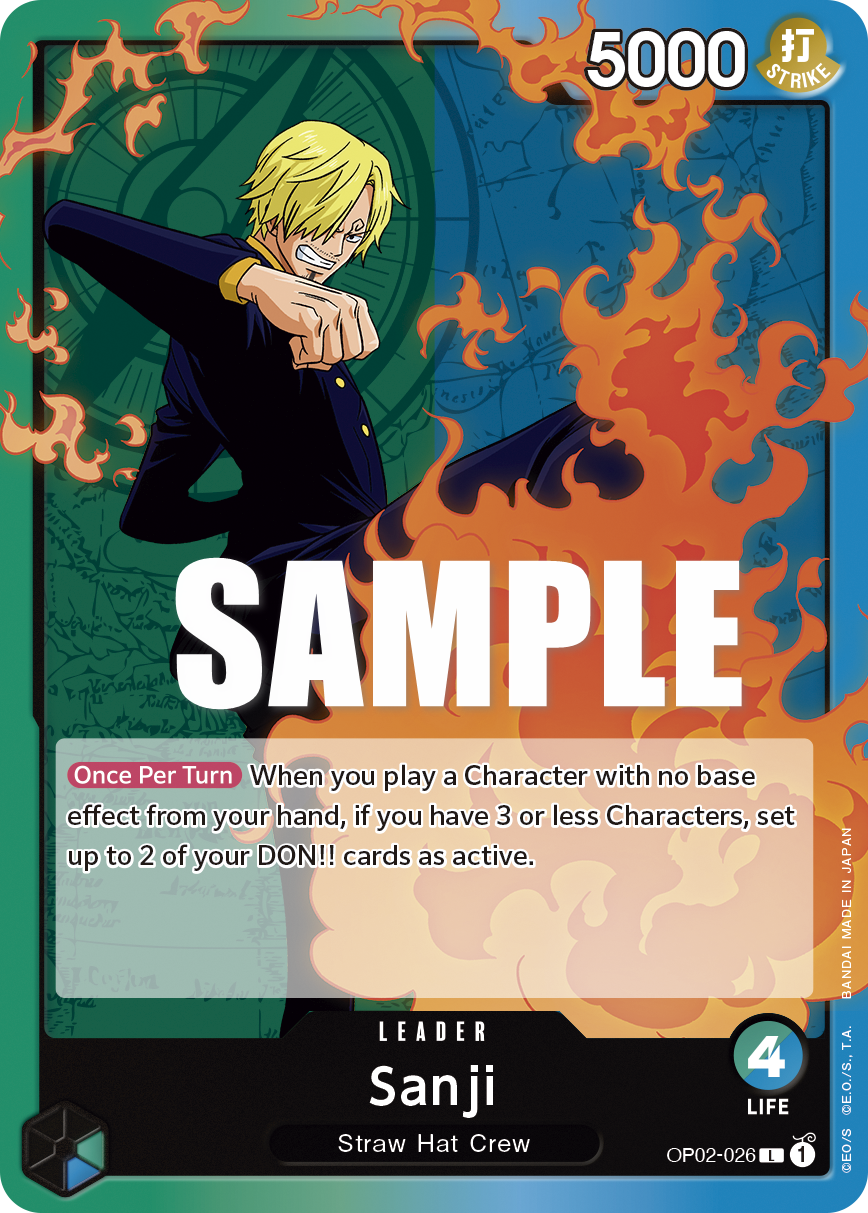 Sanji — OP02-026 OP02-026