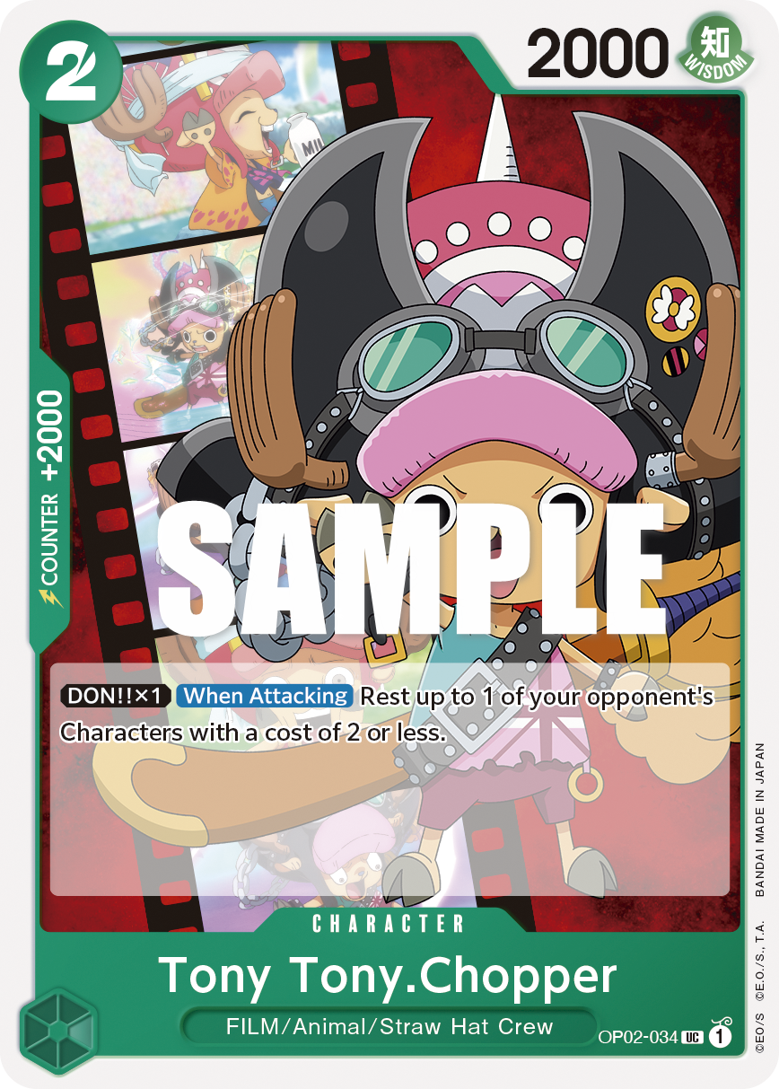 Tony Tony.Chopper — OP02-034 OP02-034