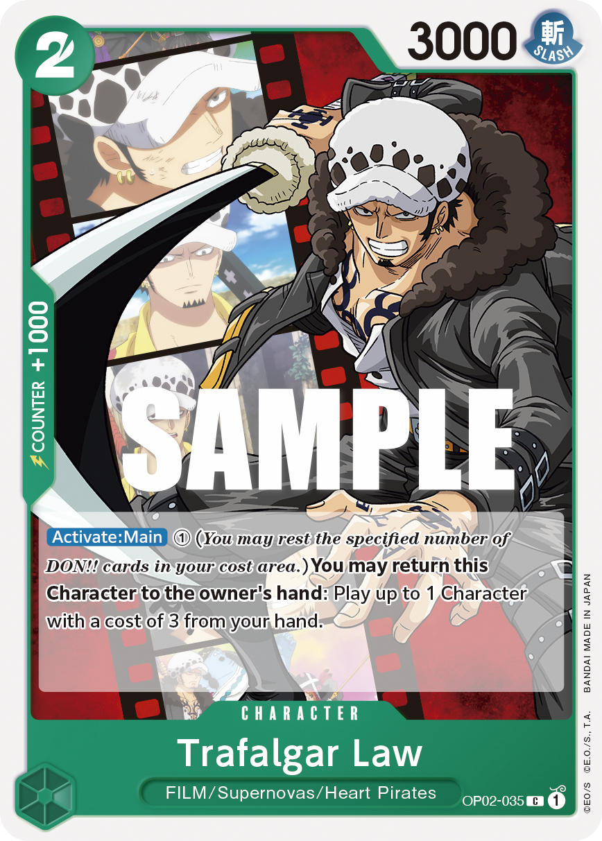 Trafalgar Law — OP02-035 OP02-035