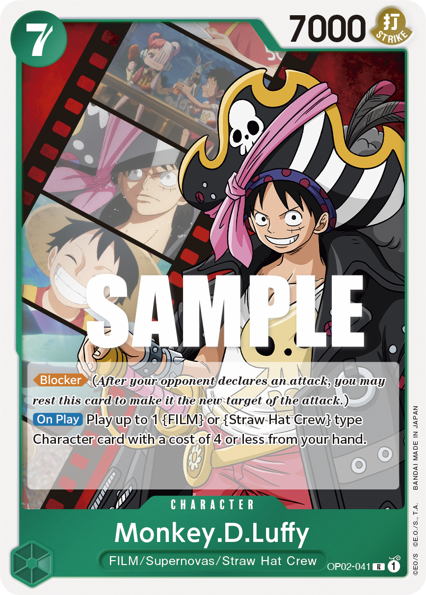 Monkey.D.Luffy — OP02-041 OP02-041
