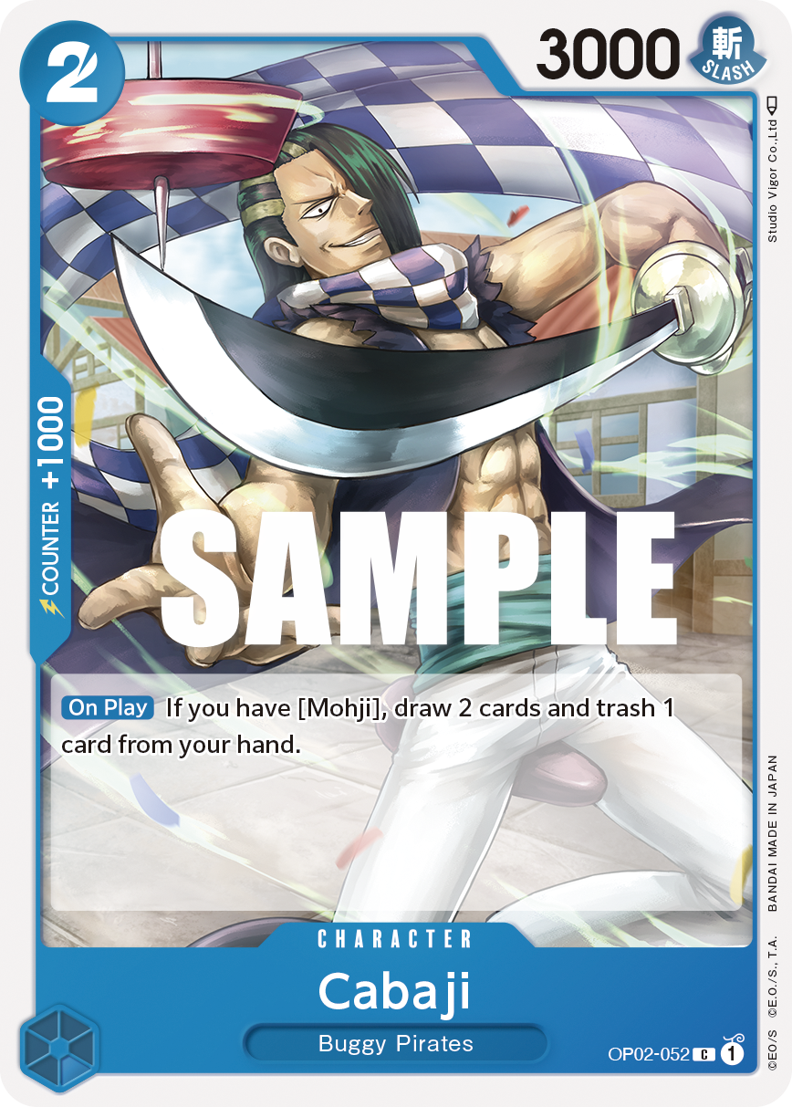 Cabaji — OP02-052 OP02-052