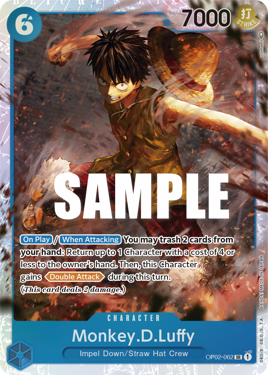 Monkey.D.Luffy — OP02-062 OP02-062