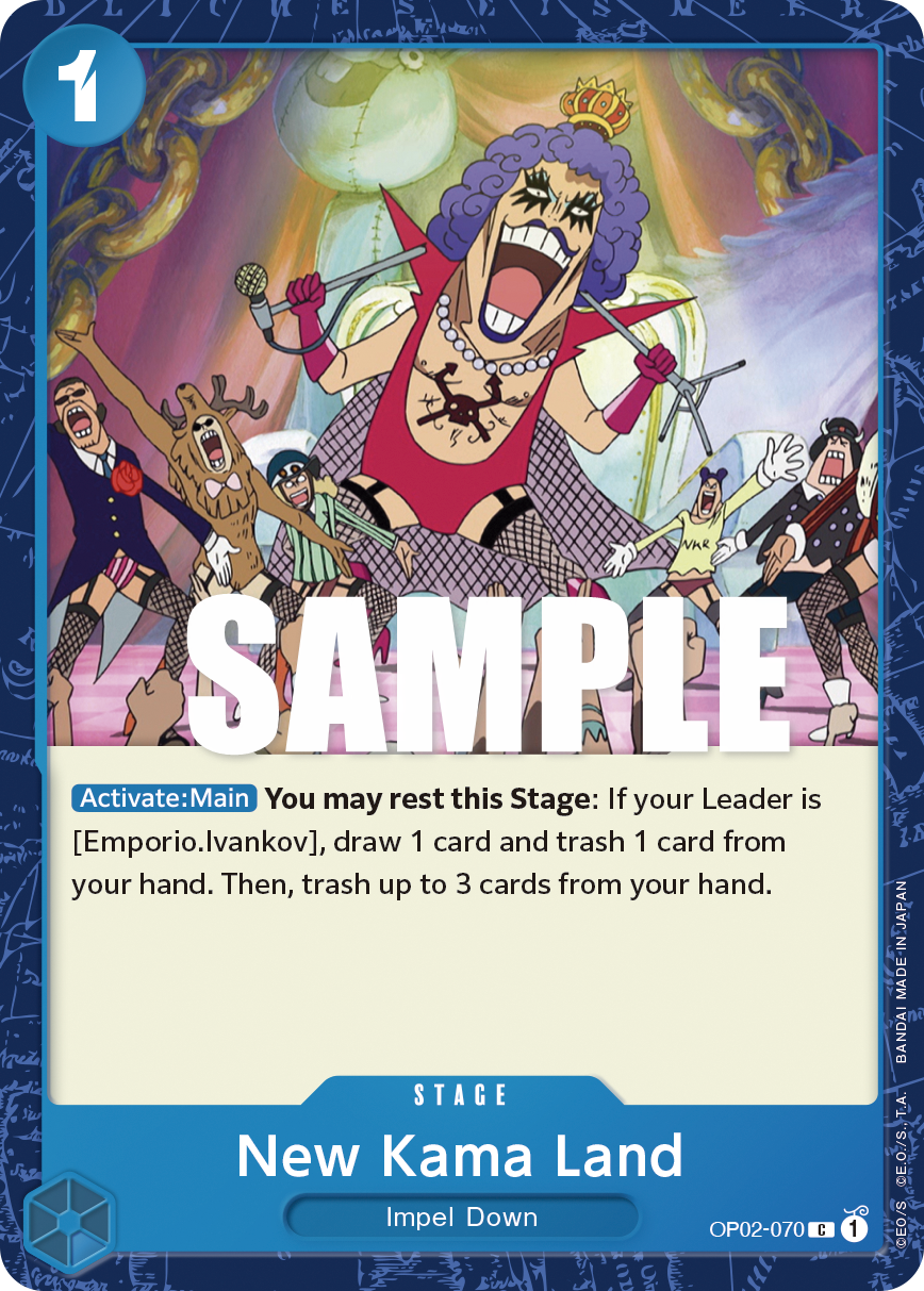 New Kama Land — OP02-070 OP02-070