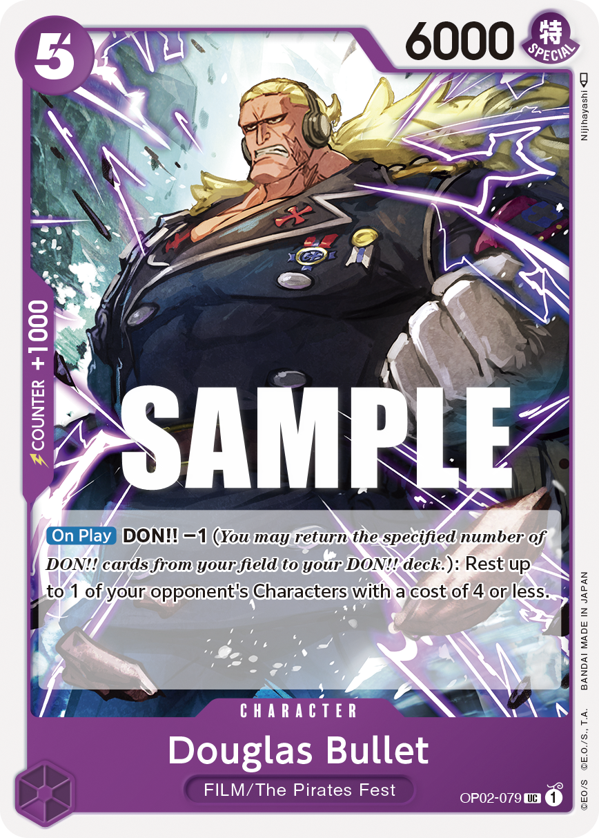 Douglas Bullet — OP02-079 OP02-079