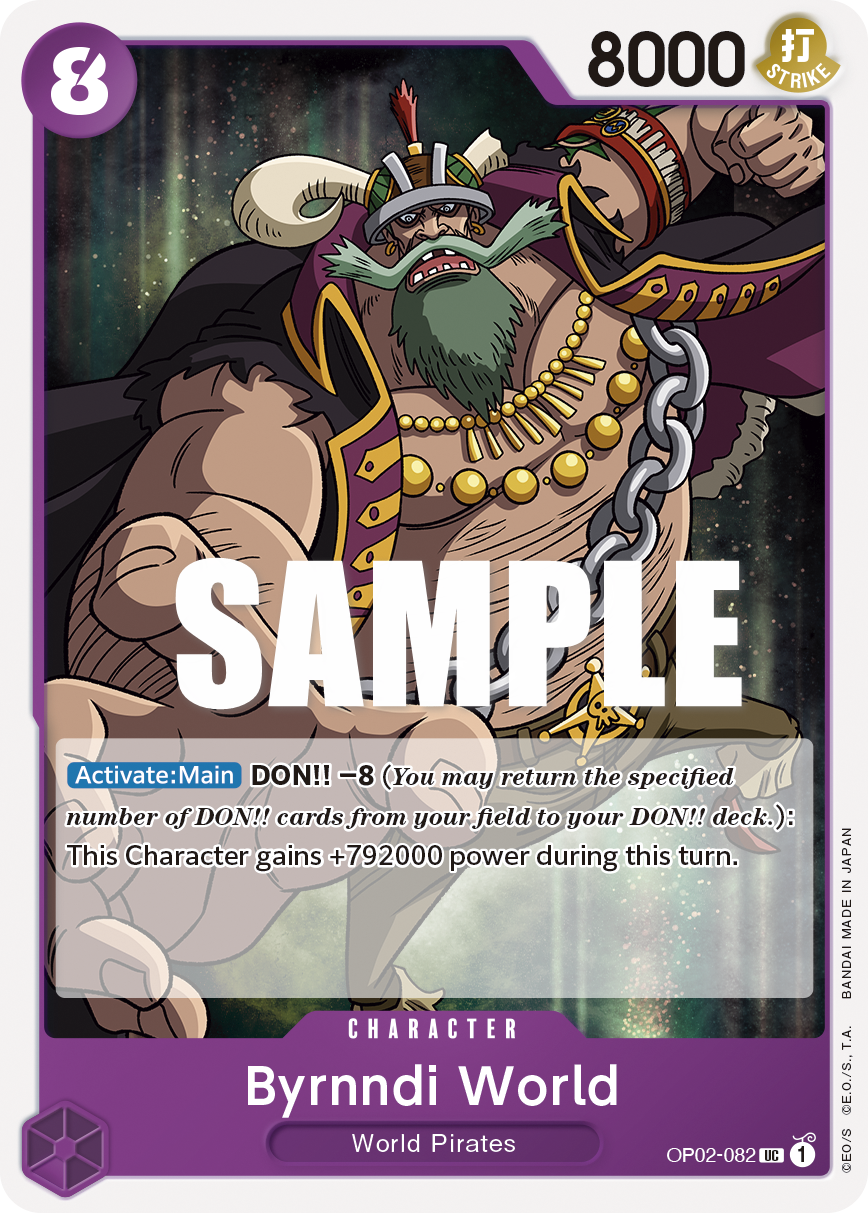 Byrnndi World — OP02-082 OP02-082
