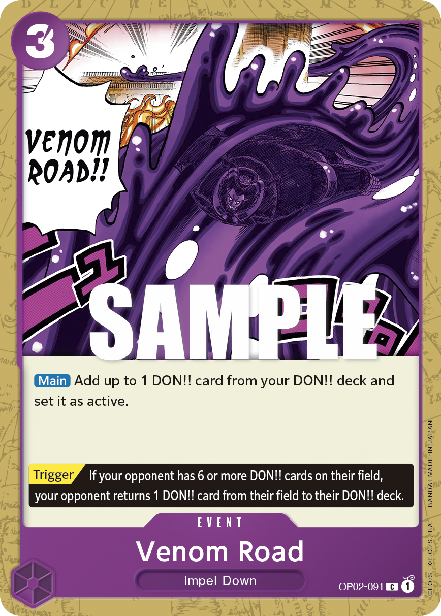 Venom Road — OP02-091 OP02-091