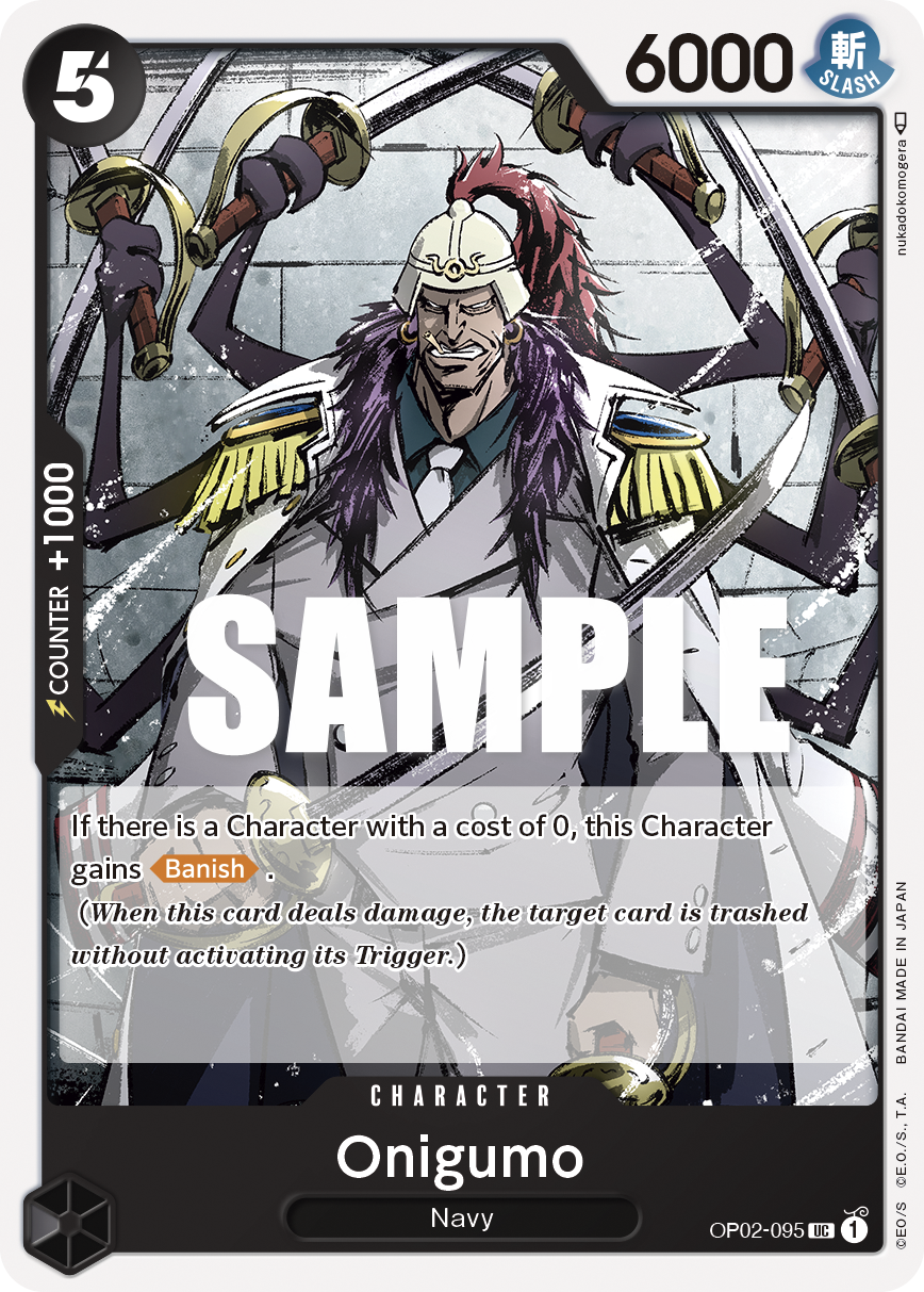 Onigumo — OP02-095 OP02-095