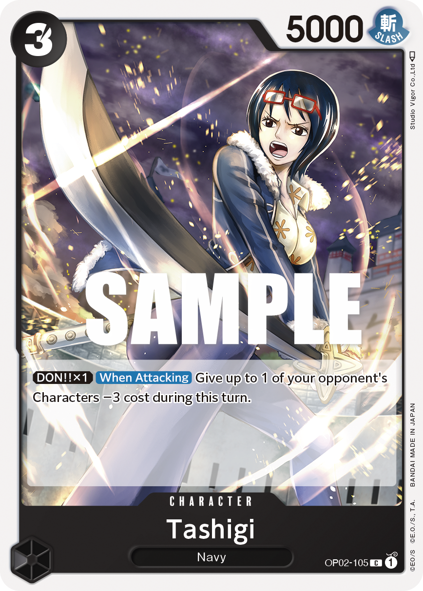 Tashigi — OP02-105 OP02-105