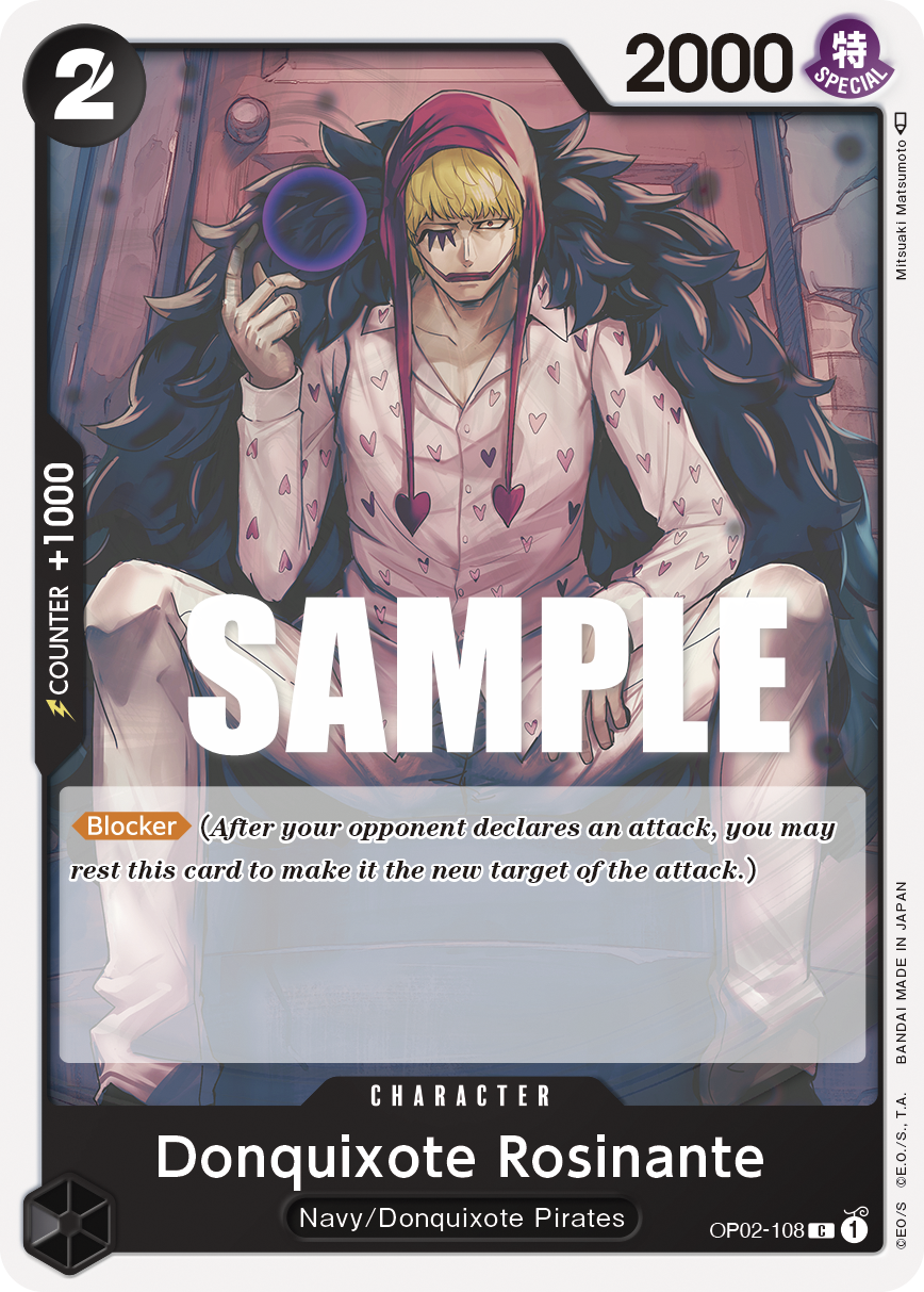 Donquixote Rosinante — OP02-108 OP02-108